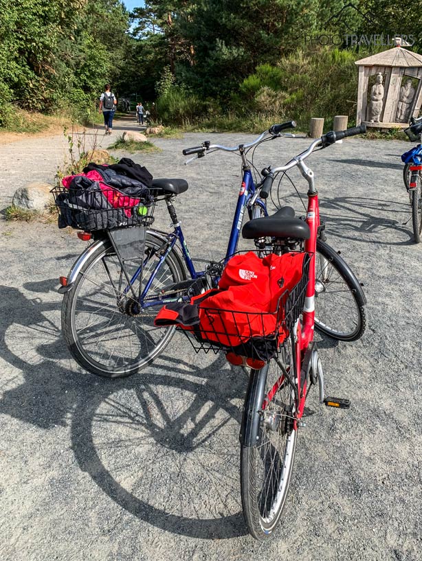 Mit dem Fahrrad darfst du im Nationalpark auf speziell ausgewiesenen Wegen fahren