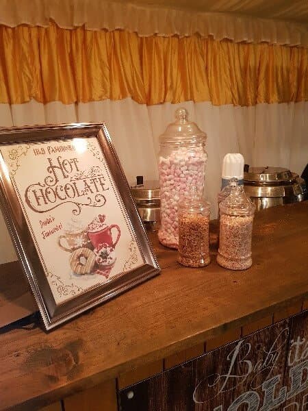hot chocolate sign hot chocolate sign