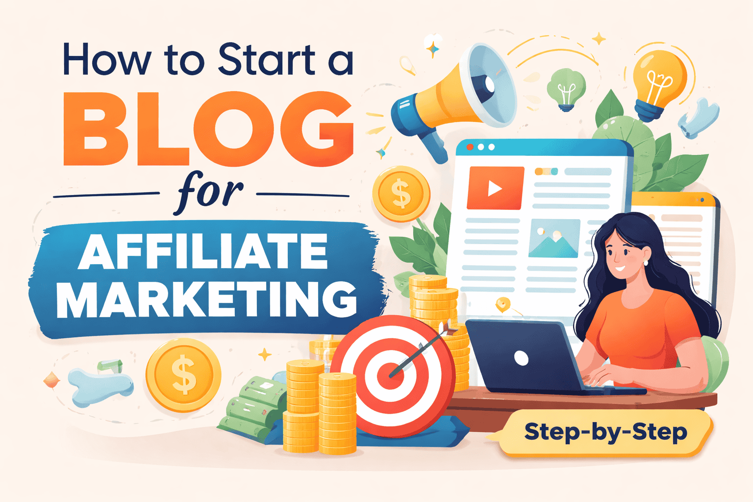 How to Start a Blog for Affiliate Marketing (Step-by-Step Beginner Guide)