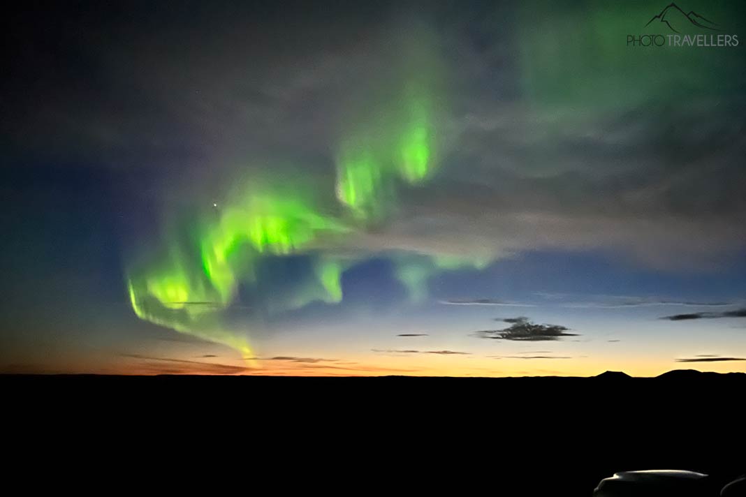 Polarlichter über Island