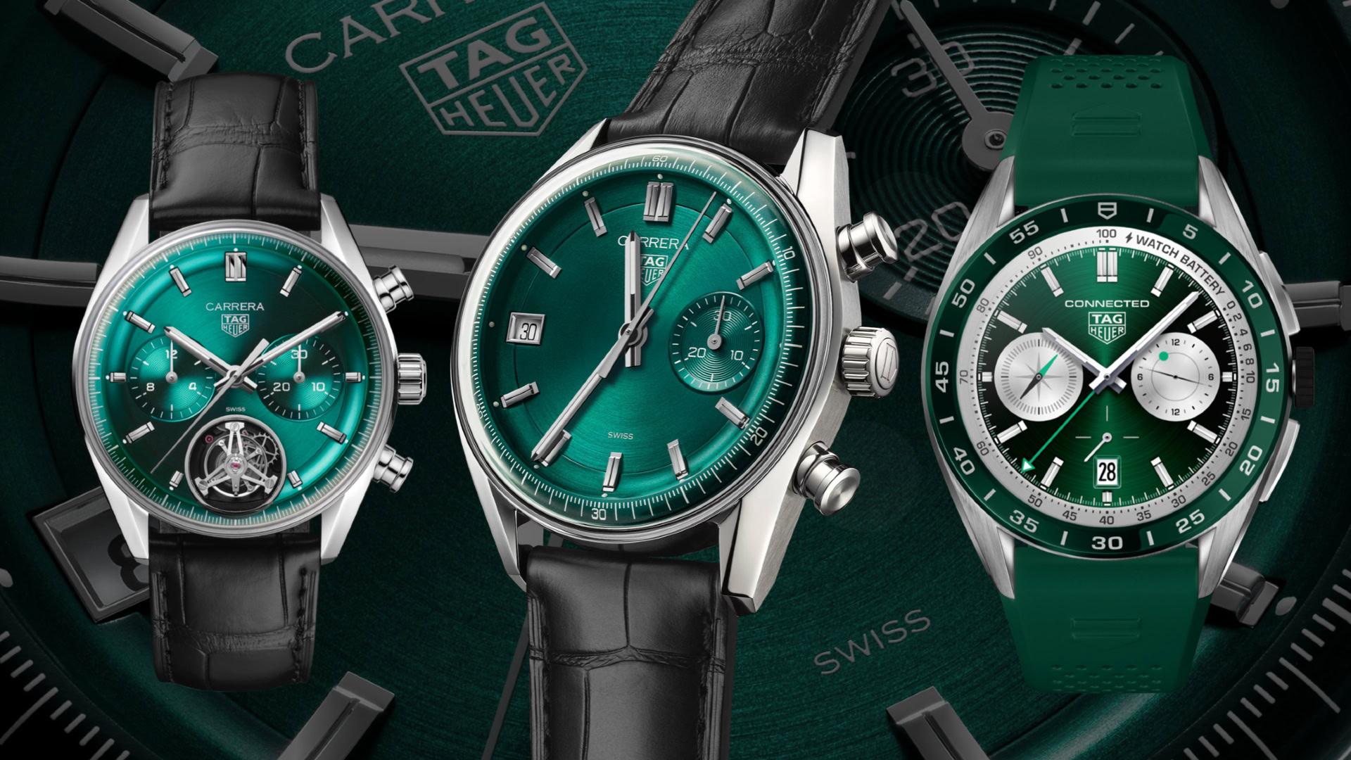 TAG Heuerโs First New Watches Of 2024 Will Make You Green With Envy