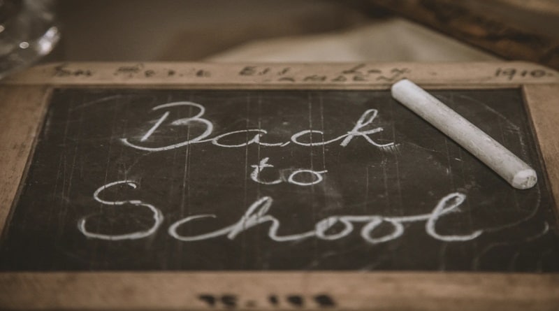 Old Time Children's Writing Slate with Chalk - 2020 Back to School Gift Ideas and Buying Guide