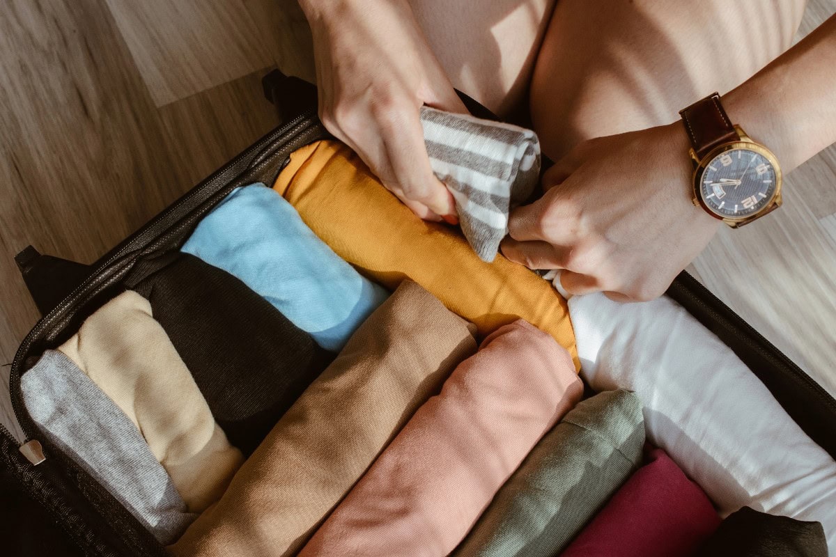 how to pack a suitcase for a plane