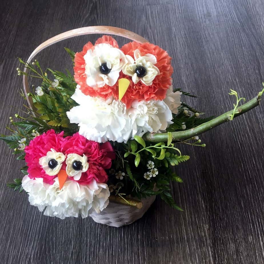 Flower Owls
