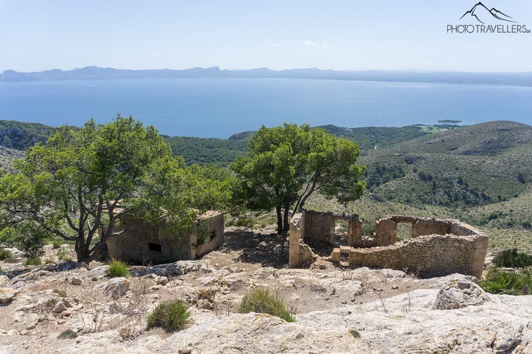 Ruinen auf dem Talaia d’Alcúdia