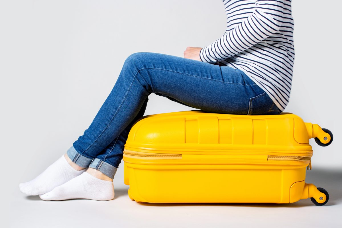 how to pack winter clothes in a suitcase