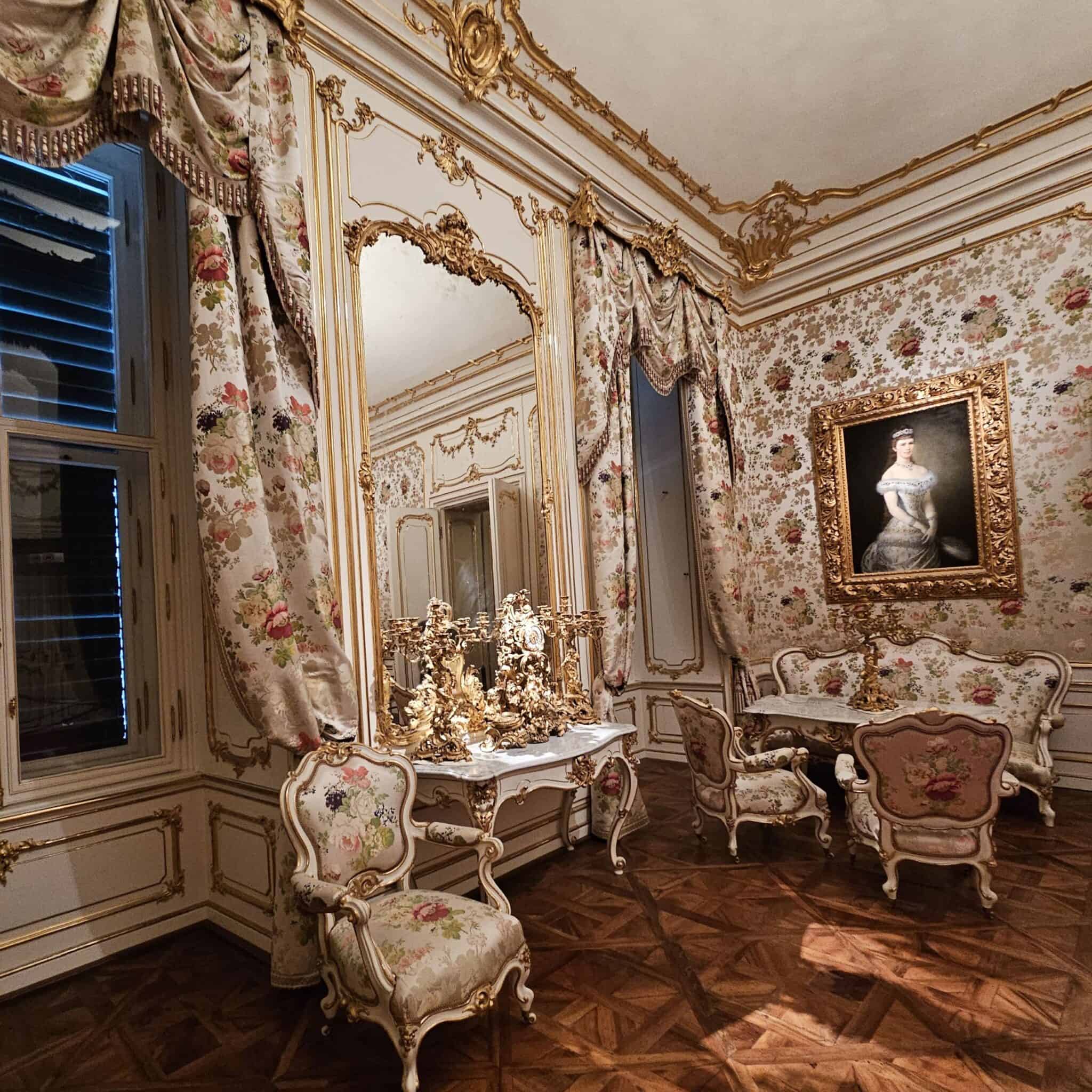 Salonul împărătesei Elisabeth (Sisi), palatul Schönbrunn