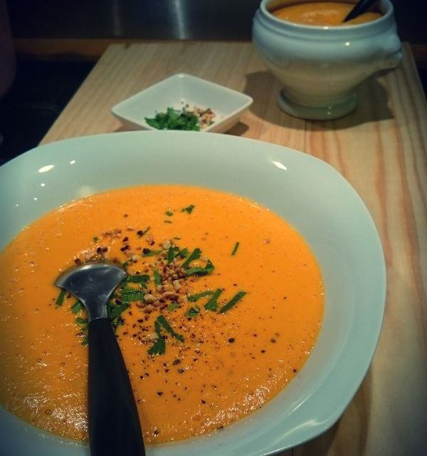 Velouté de carottes, simple et detox