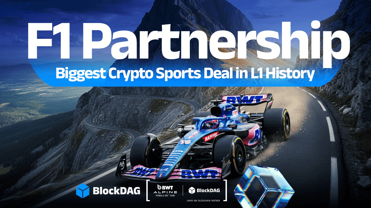 BlockDAG’s F1® Collaboration Powers Real Results While Ethereum Secures Trust & Cardano Proves Its Resilience