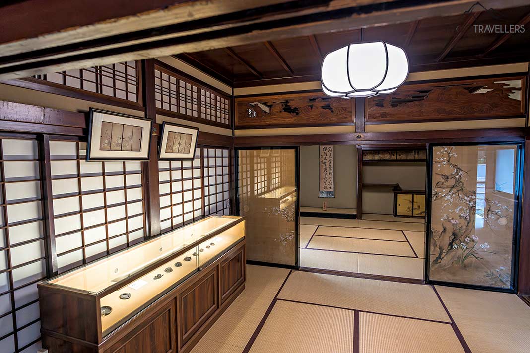 Ein Raum in der Nomura-ke Samurai Heritage Residence in Kanazawa