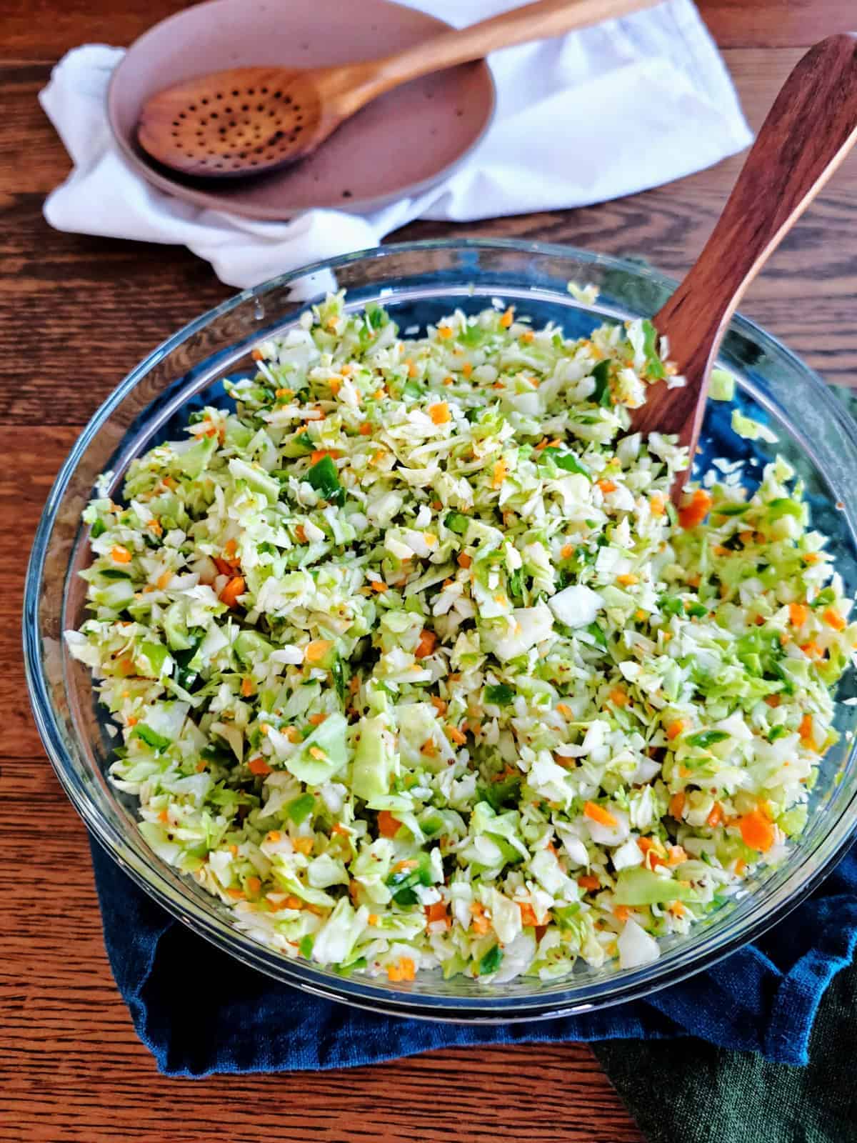 Bowl of PA Dutch Pepper Slaw