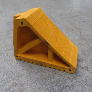 MGF-0138 Medium LGV Wheel Chock in Yellow