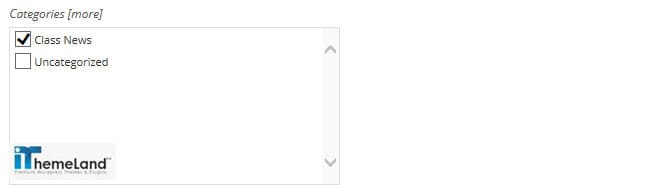 assign categories in wordpress bulk action
