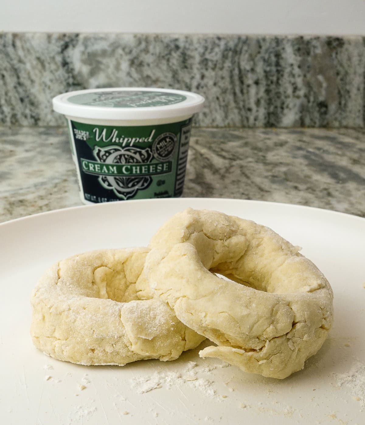 Cream cheese bagels