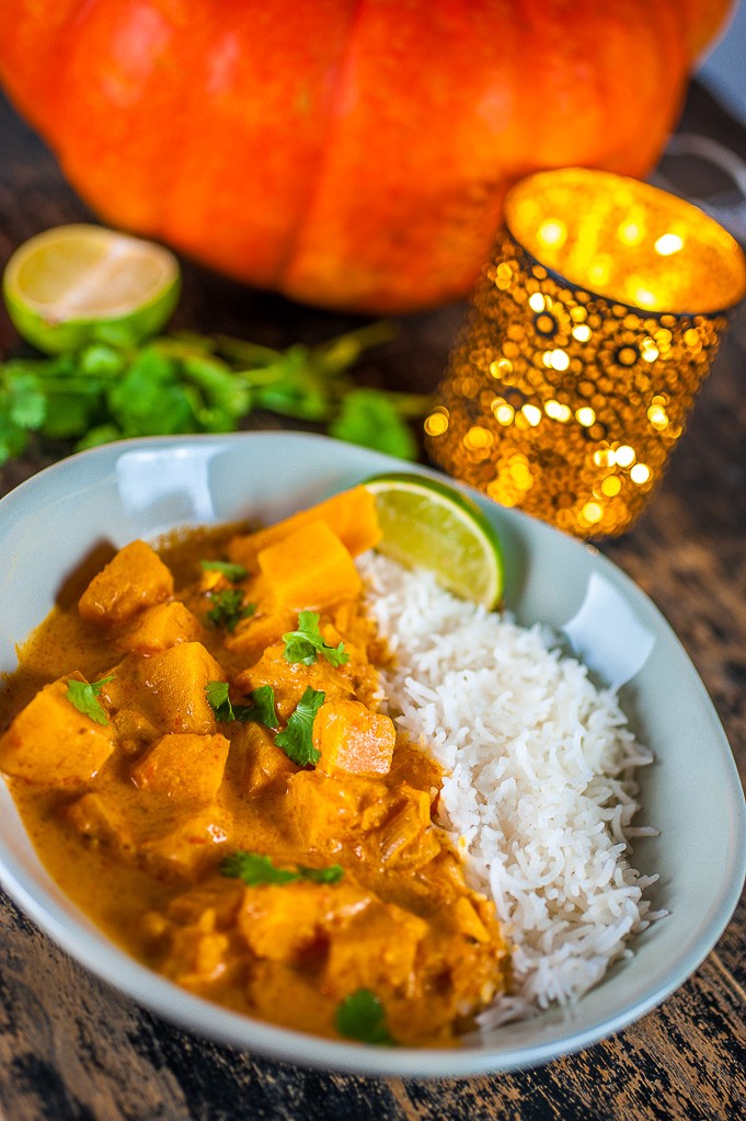 Curry végétarien au potiron