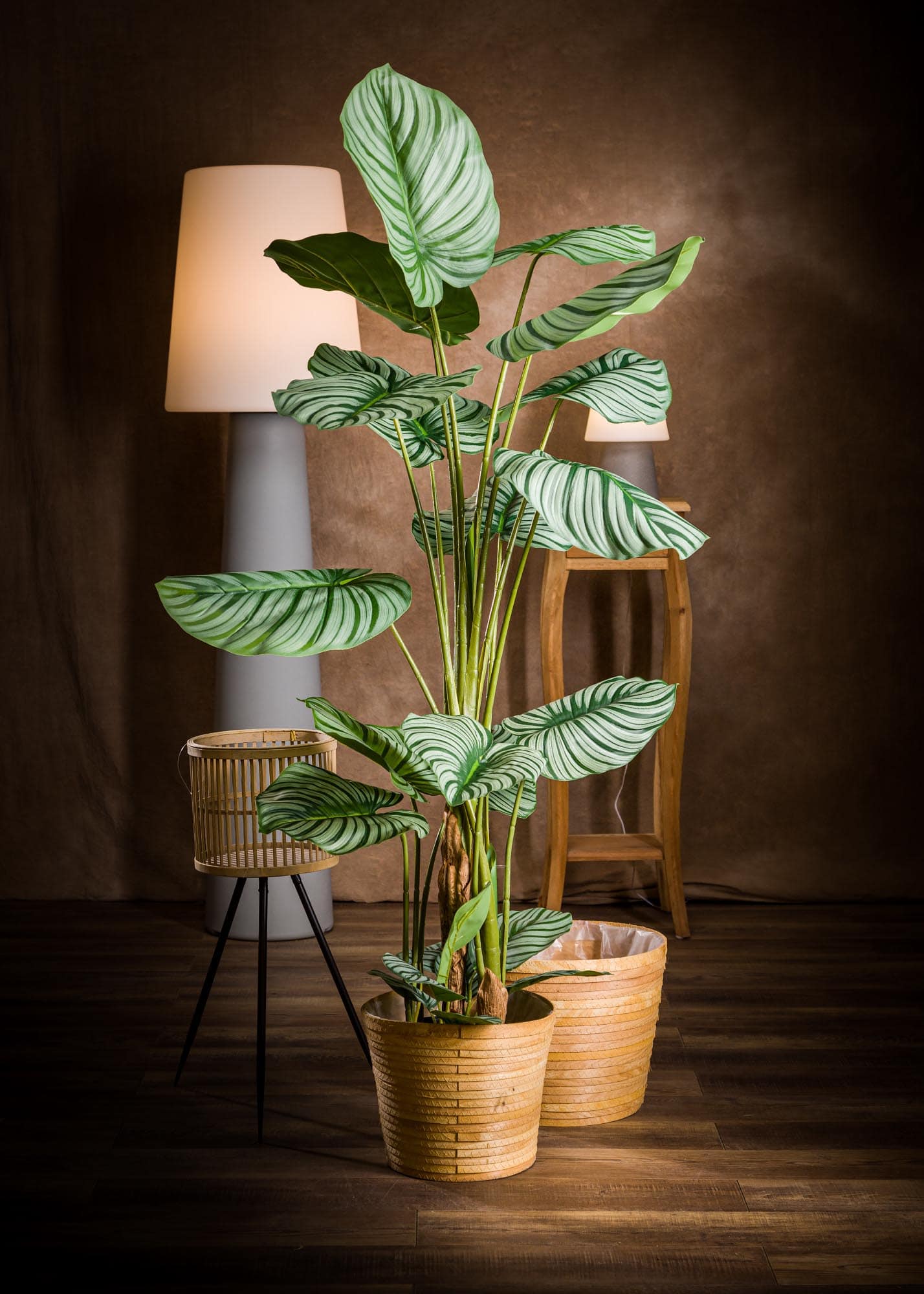Calathea Orbifolia Pianta Artificiale - Arte Fiore