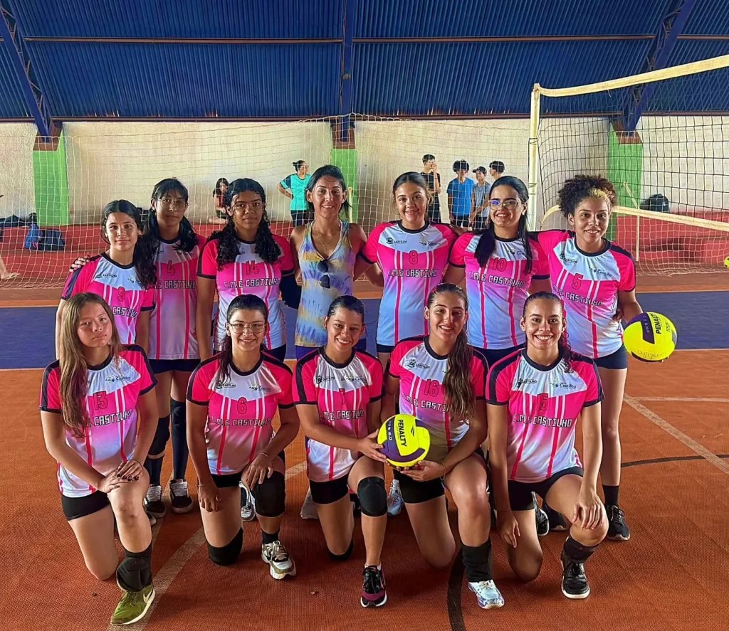 Voleibol feminino de Castilho brilha em Selvíria