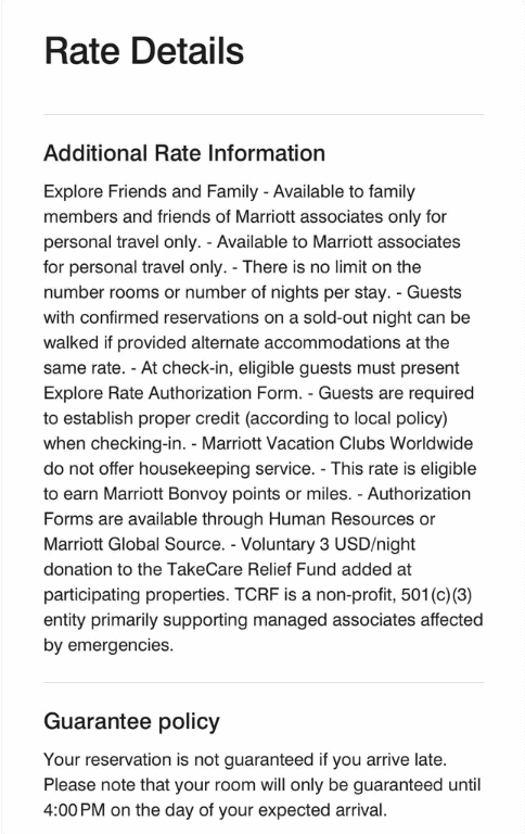 Explore by Marriott Bonvoy: Marriott Friends and Family Rate (MMF) 1 image 23