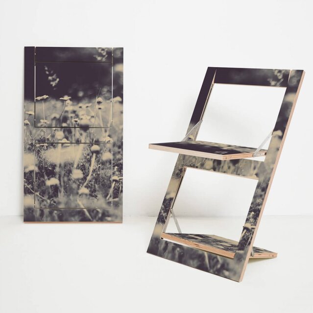 Fläpps Klappstuhl – Bunte Linien