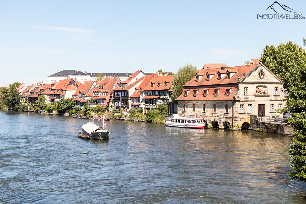 Der Blick auf "Klein Venedig" in Bamberg