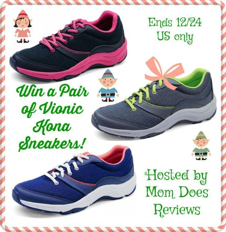 Vionic Kona Sneakers Giveaway