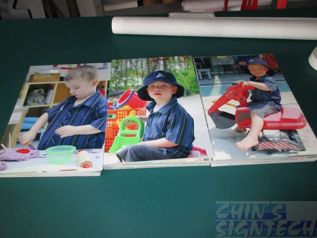 Foam board printing for Australian School