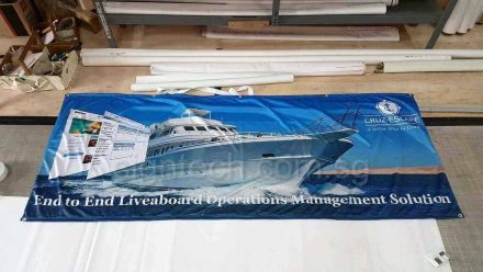 Fabric banner for oversea tour (2)