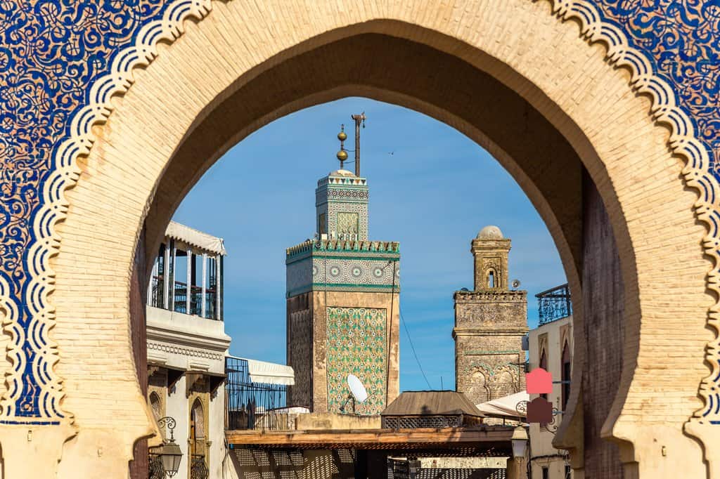 morocco-Fez-Fes-moroccoprivatetrip-moroccoprivatetours-Bab Boujeloud -Old Medina