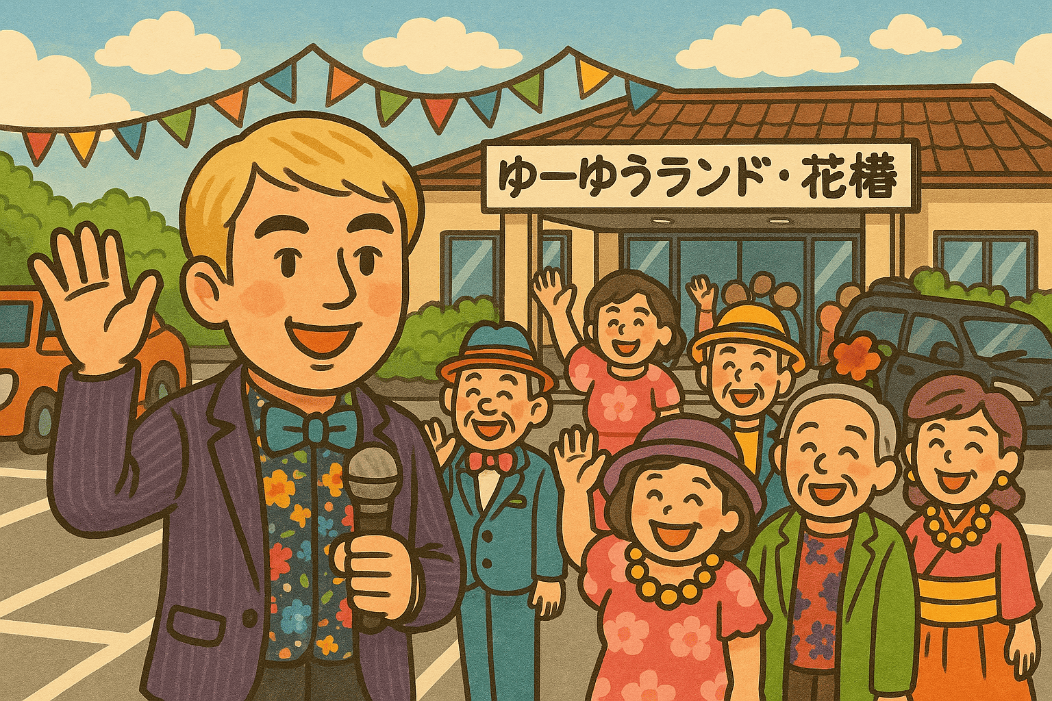 ゆーゆうランド・花椿カラオケ大会で司会を務めてきました! 2 ゆーゆうランド・花椿