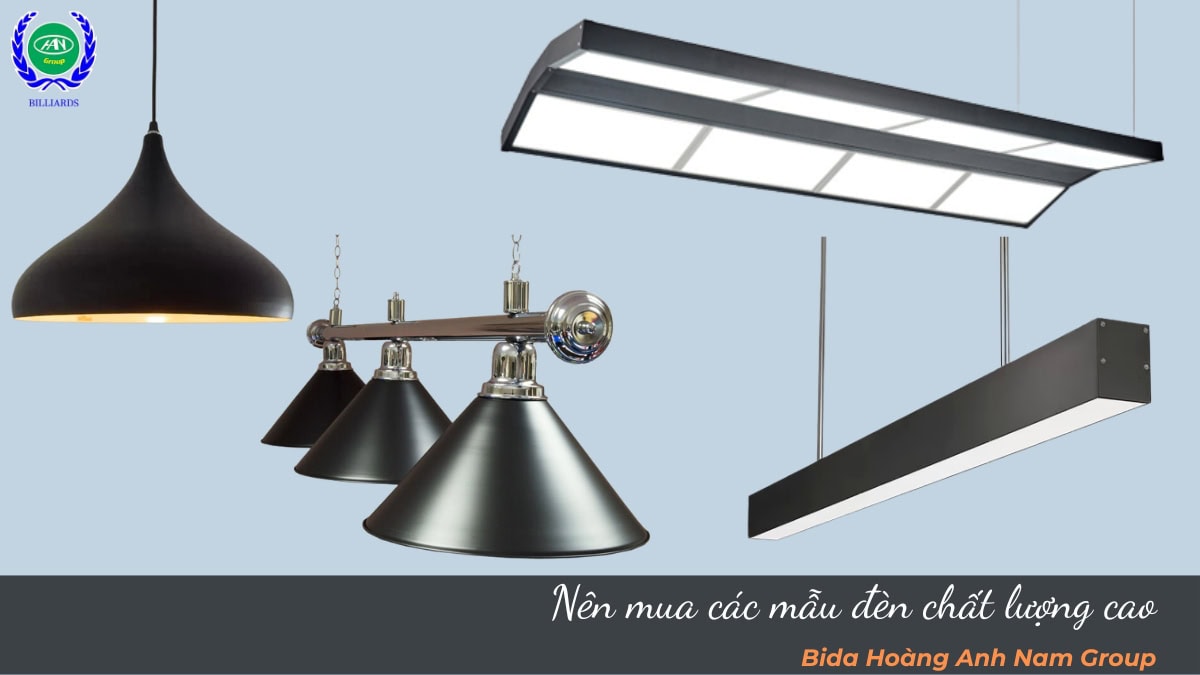 Nên mua các mẫu đèn chất lượng cao