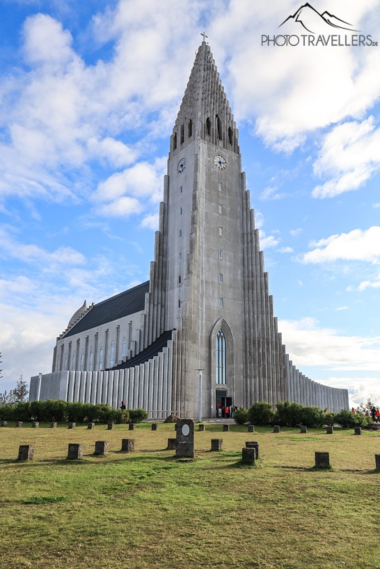 Die Kirche Hallgrímskirkja in Reykjavík