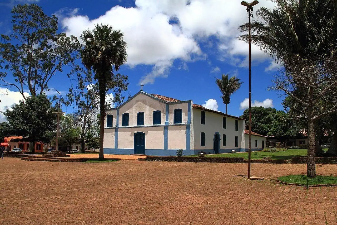 Main church in Chapada dos Guimarães