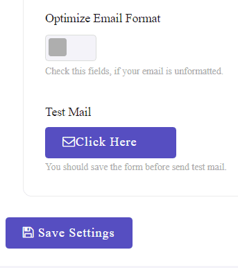 optimize sale email format
