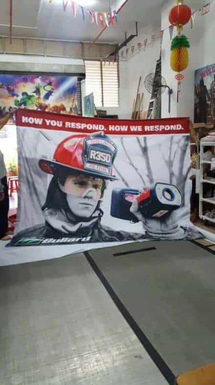 Fabric exhibition booth