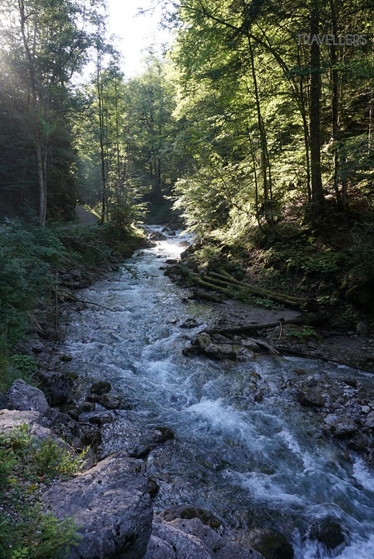 Der Oybach, der durch das Oytal fließt