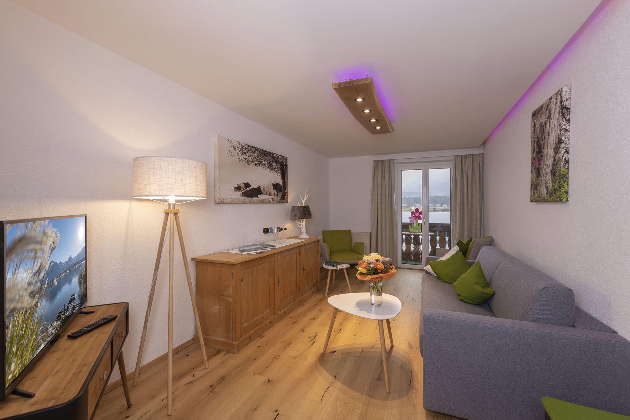 Appartement-Wohnzimmer