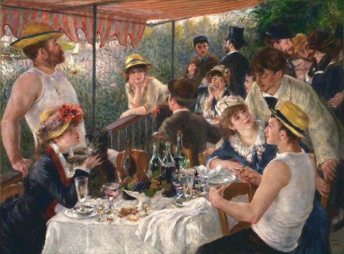 Pierre Auguste RENOIR – Le Déjeuner des canotiers