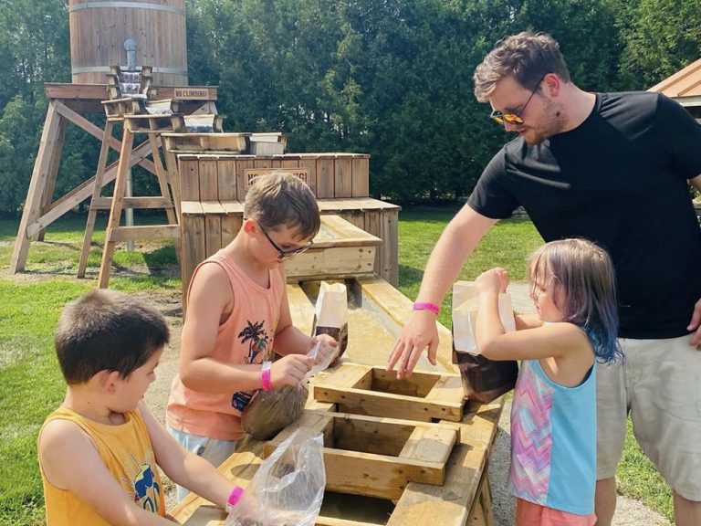 Gem Mining farm attraction