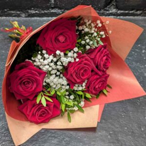 Florist Aberdeen Crimson Kiss Roses | Florist Aberdeen | Flower Bouquet | Red Roses