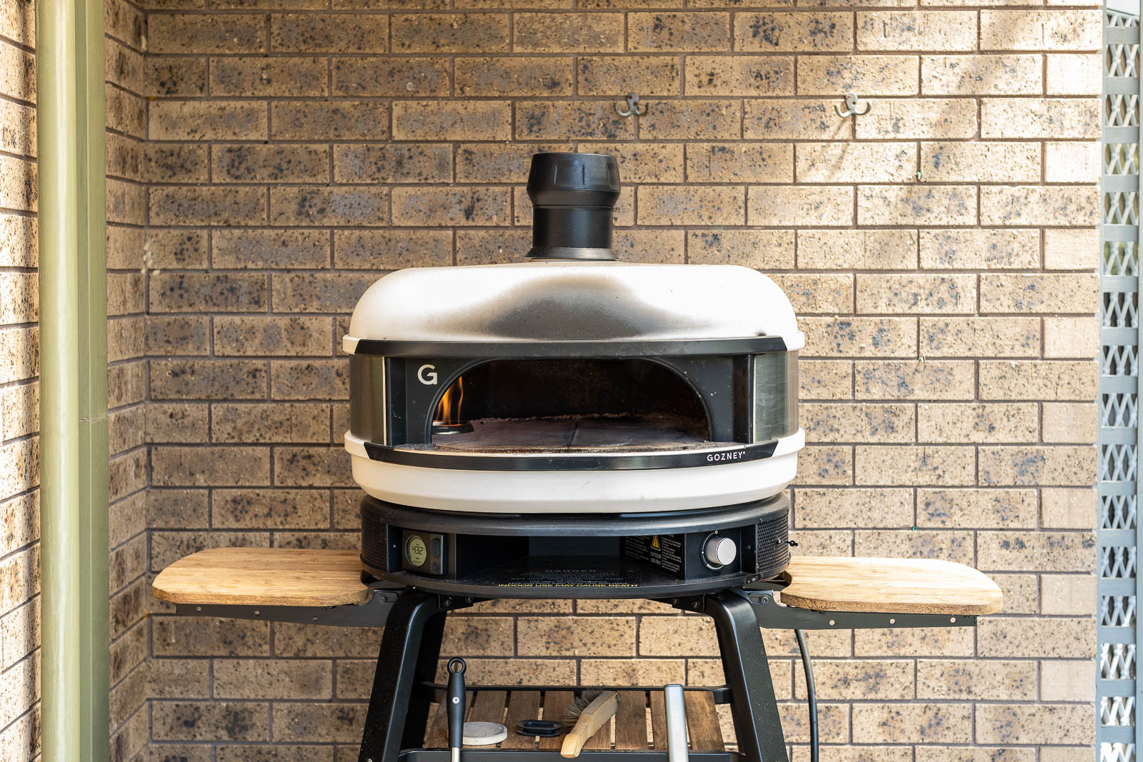 Gozney Dome on stand.