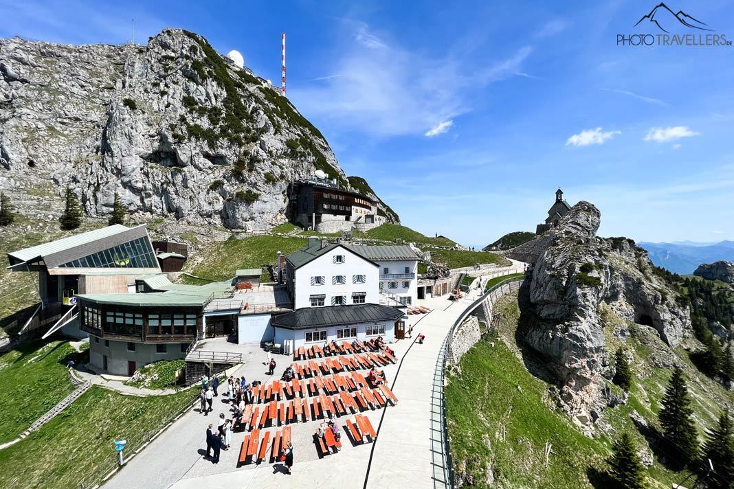 Die Bergstation auf dem Wendelstein