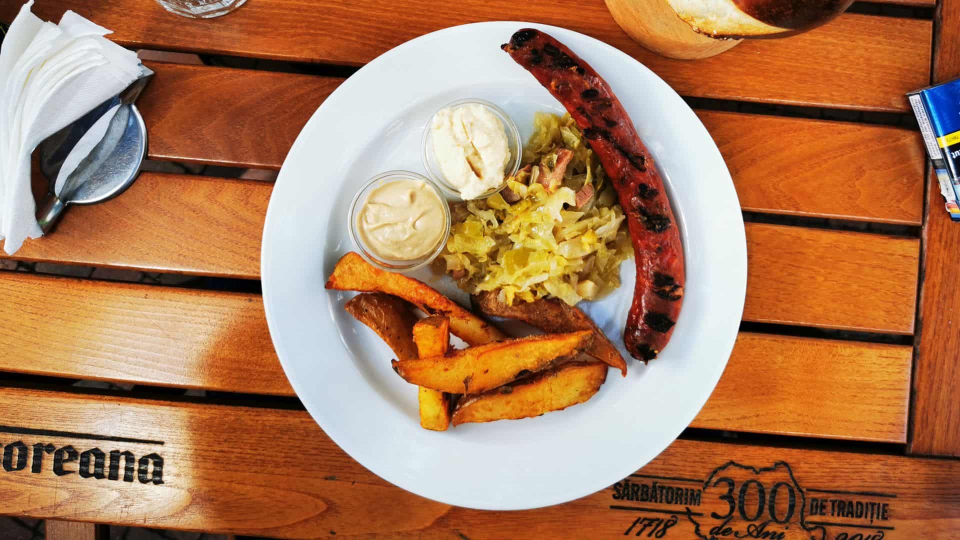 Curtea Berarilor Timișoreana, Ploiești - cârnați pe varză :)