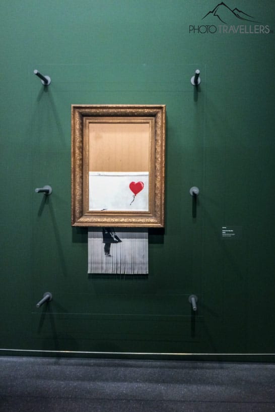 Ein echter Banksy in der Staatsgalerie