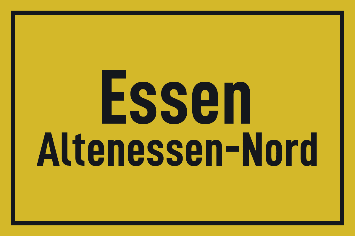 Ortstafel Altenessen-Nord