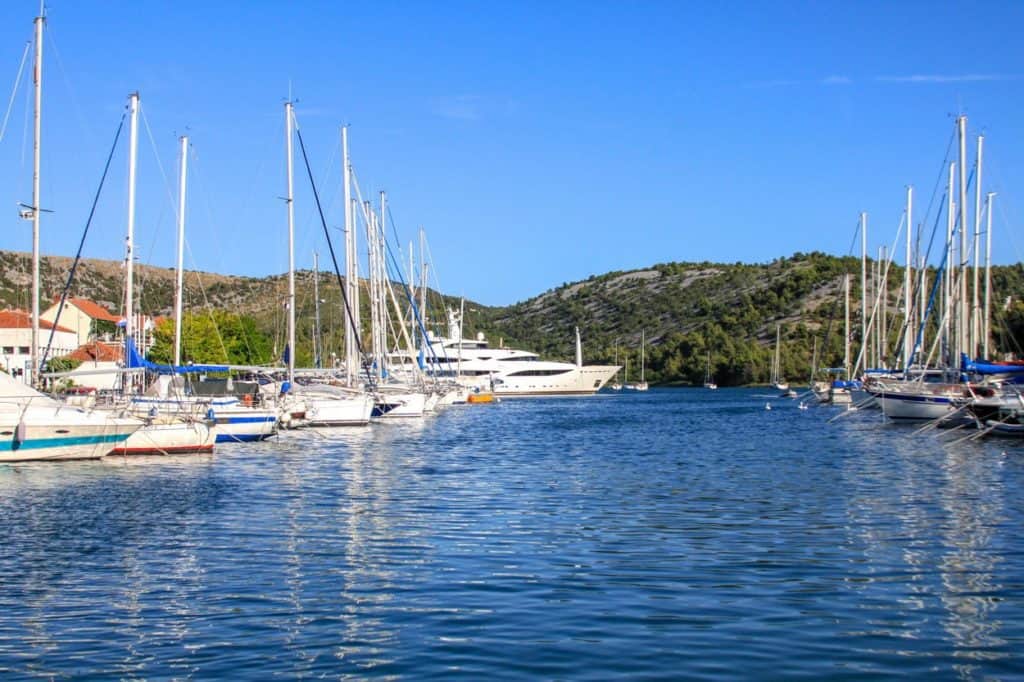 chorwacja jachtem