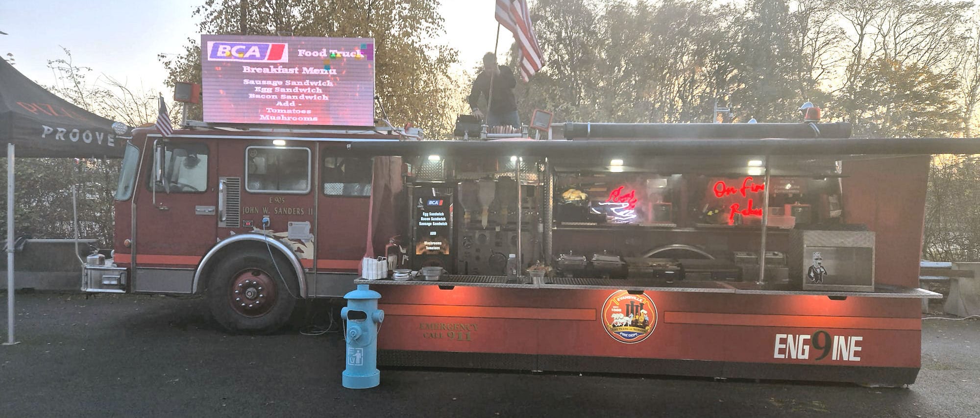 Fire Truck Food Truck