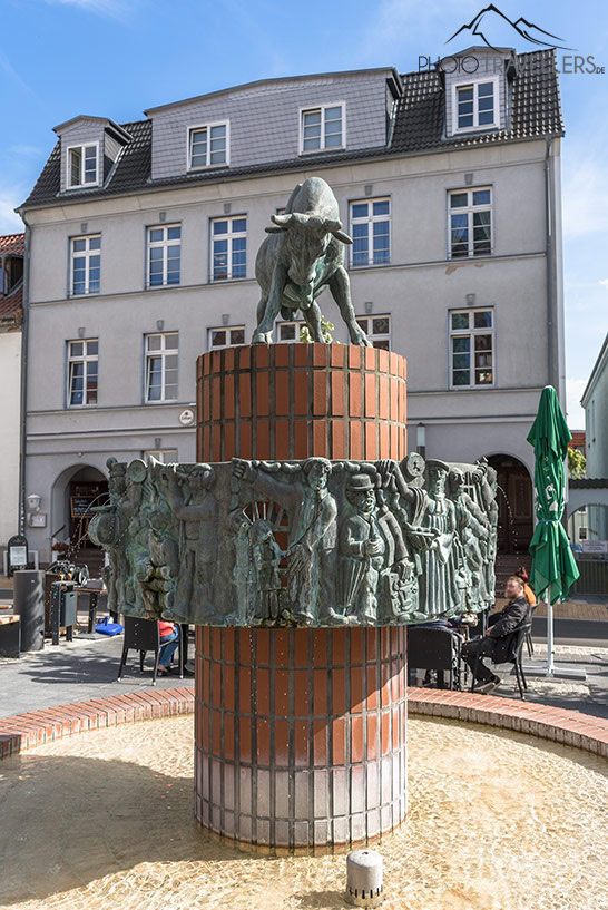Der Schlachtermarkt in Schwerin