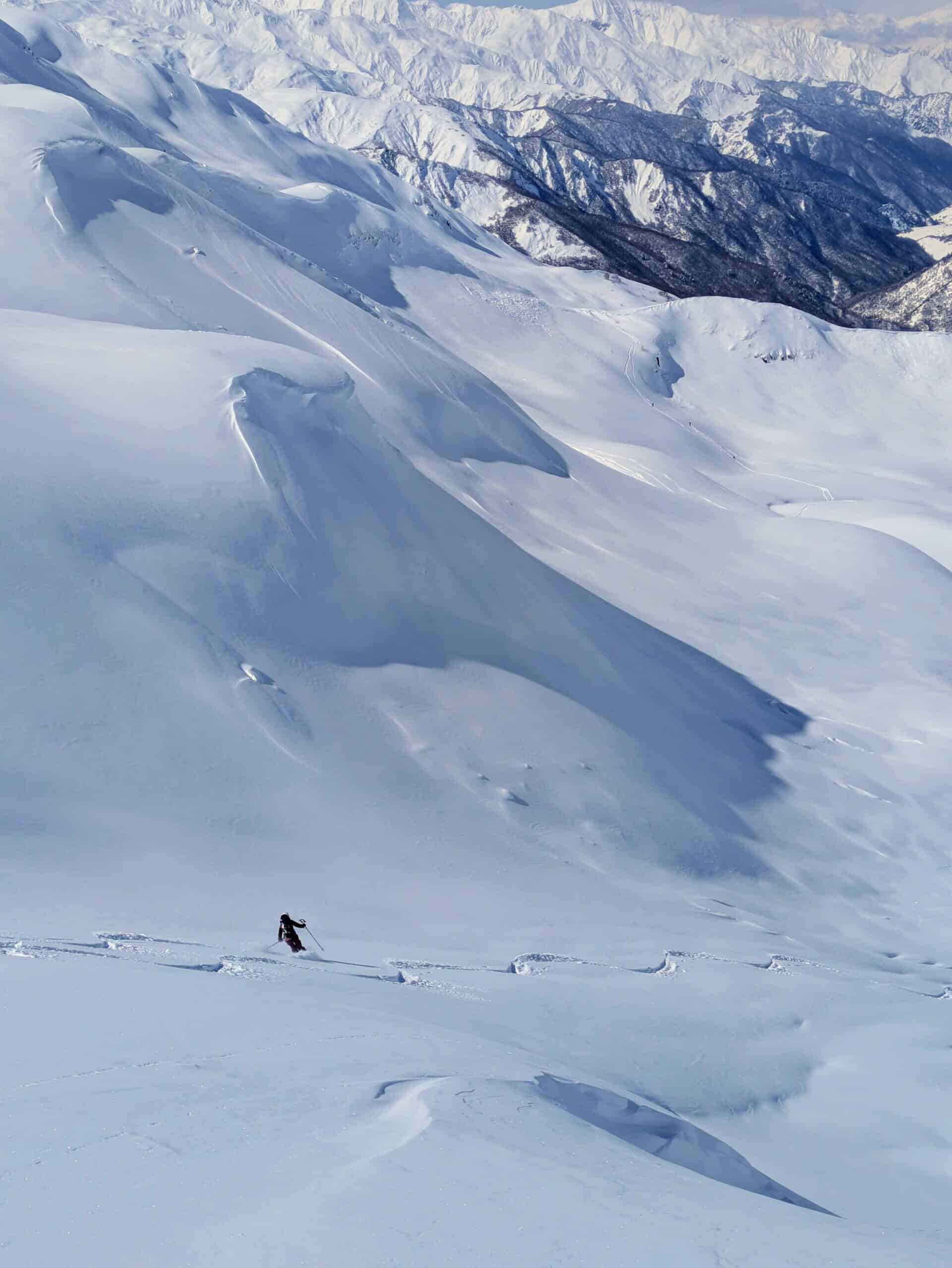 Powder descent in Georgia
