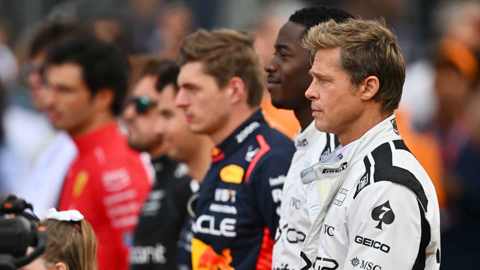 First Look: Brad Pittโs Formula 1 Movie At The British Grand Prix