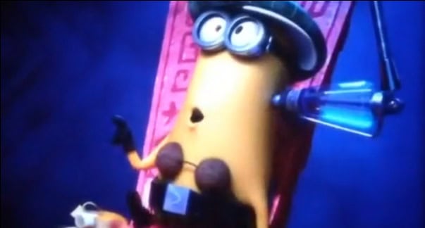 Kevin minion morado Kevin minion morado